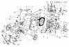 Toro 30544 (117/120) - 44" Side Discharge Mower, Groundsmaster 117/120, 1990 (000001-099999) Listas de piezas de repuesto y dibujos TRANSMISSION & DIFFERENTIAL ASSEMBLY