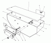 Toro 30544 (117/120) - 44" Side Discharge Mower, Groundsmaster 117/120, 1990 (000001-099999) Listas de piezas de repuesto y dibujos WEIGHT BOX KIT MODEL NO. 62-6590 (OPTIONAL)