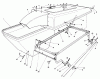 Toro 30544 (117/120) - 44" Side Discharge Mower, Groundsmaster 117/120, 1991 (100001-199999) Listas de piezas de repuesto y dibujos GRASS COLLECTION SYSTEM MODEL NO. 30576 (OPTIONAL) #2