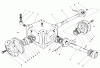 Toro 30544 (117/120) - 44" Side Discharge Mower, Groundsmaster 117/120, 1992 (200001-299999) Ersatzteile 44" SNOW THROWER MODEL NO. 30761 (OPTIONAL) #4