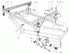 Toro 30544 (117/120) - 44" Side Discharge Mower, Groundsmaster 117/120, 1992 (200001-299999) Listas de piezas de repuesto y dibujos CUTTING UNIT MODEL NO. 30768 #3