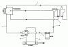 Toro 30544 (120) - 44" Side Discharge Mower, Groundsmaster 120, 1985 (500001-599999) Ersatzteile HYDRAULIC SCHEMATIC