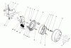 Toro 30544 (120) - 44" Side Discharge Mower, Groundsmaster 120, 1986 (600001-699999) Listas de piezas de repuesto y dibujos BRAKE KIT MODEL NO. 30758 (OPTIONAL) #1