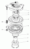 Toro 30544 (120) - 44" Side Discharge Mower, Groundsmaster 120, 1986 (600001-699999) Pièces détachées CLUTCH ASSEMBLY N0. 540220