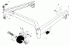 Toro 30544 (120) - 44" Side Discharge Mower, Groundsmaster 120, 1986 (600001-699999) Pièces détachées CUTTING UNIT MODEL NO. 30753 #3