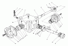Toro 30544 (120) - 44" Side Discharge Mower, Groundsmaster 120, 1987 (700001-799999) Spareparts 44" SNOW THROWER MODEL NO. 30761 (OPTIONAL) #5