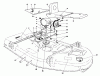 Toro 30544 (120) - 44" Side Discharge Mower, Groundsmaster 120, 1987 (700001-799999) Listas de piezas de repuesto y dibujos CUTTING UNIT MODEL NO. 30753 #2