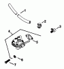 Toro 30544 (120) - 44" Side Discharge Mower, Groundsmaster 120, 1987 (700001-799999) Listas de piezas de repuesto y dibujos FUEL PUMP-KOHLER ENGINE MODEL NO. KT17QS TYPE NO. 24324