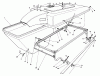 Toro 30544 (120) - 44" Side Discharge Mower, Groundsmaster 120, 1987 (700001-799999) Listas de piezas de repuesto y dibujos GRASS COLLECTION SYSTEM MODEL NO. 30576 (OPTIONAL) #2