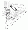 Toro 30544 (120) - 44" Side Discharge Mower, Groundsmaster 120, 1987 (700001-799999) Listas de piezas de repuesto y dibujos GRASS COLLECTION SYSTEM MODEL NO. 30576 (OPTIONAL) #3