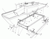 Toro 30544 (120) - 44" Side Discharge Mower, Groundsmaster 120, 1987 (700001-799999) Listas de piezas de repuesto y dibujos GRASS COLLECTION SYSTEM MODEL NO. 30751 (OPTIONAL) #2
