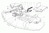Toro 30544 (120) - 44" Side Discharge Mower, Groundsmaster 120, 1988 (800001-899999) Ersatzteile CUTTING UNIT MODEL NO. 30544 #2