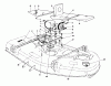 Toro 30544 (120) - 44" Side Discharge Mower, Groundsmaster 120, 1988 (800001-899999) Listas de piezas de repuesto y dibujos CUTTING UNIT MODEL NO. 30753 #2