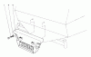 Toro 30544 (120) - 44" Side Discharge Mower, Groundsmaster 120, 1988 (800001-899999) Listas de piezas de repuesto y dibujos CUTTING UNIT MODEL NO. 30768 REAR WEIGHT (OPTIONAL)