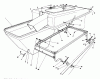 Toro 30544 (120) - 44" Side Discharge Mower, Groundsmaster 120, 1988 (800001-899999) Listas de piezas de repuesto y dibujos GRASS COLLECTION SYSTEM MODEL NO. 30751 (OPTIONAL) #2