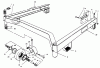 Toro 30544 (120) - 44" Side Discharge Mower, Groundsmaster 120, 1993 (390001-399999) Pièces détachées CARRIER FRAME ASSEMBLY