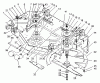 Toro 30548 (118) - 48" Recycler Mower, ProLine 118, 1992 (2000001-2999999) Listas de piezas de repuesto y dibujos CUTTING DECK & SPINDLE ASSEMBLY
