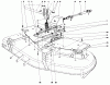 Toro 30560 - 52" Rear Discharge Mower, 1983 (SN 30001-39999) Listas de piezas de repuesto y dibujos CUTTING UNIT MODEL NO. 30555 #3