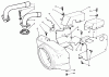 Toro 30560 - 52" Rear Discharge Mower, 1983 (SN 30001-39999) Listas de piezas de repuesto y dibujos ENGINE, ONAN MODEL NO. B48G-GA020 TYPE NO. 4051C ENGINE AIR HOUSING