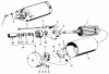 Toro 30562 (200) - 62" Side Discharge Mower, Groundsmaster 200 Series, 1983 (SN 30001-39999) Spareparts ENGINE, ONAN MODEL NO. B48G-GA020 TYPE NO. 4051C STARTER MOTOR