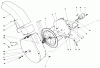 Toro 30560 - 52" Rear Discharge Mower, 1983 (SN 30001-39999) Listas de piezas de repuesto y dibujos GRASS COLLECTION SYSTEM MODEL NO. 30557 (FOR CUTTING UNIT MODEL 30555) #1