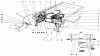 Toro 30560 - 52" Rear Discharge Mower, 1983 (SN 30001-39999) Listas de piezas de repuesto y dibujos HYDRAULIC VALVE AND LIFT ARM AND CYLINDERS