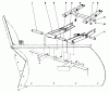 Toro 30560 - 52" Rear Discharge Mower, 1983 (SN 30001-39999) Listas de piezas de repuesto y dibujos V-PLOW INSTALLATION NO. 30755 (OPTIONAL)