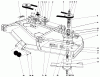 Toro 30555 (200) - 52" Side Discharge Mower, Groundsmaster 200 Series, 1984 (4000001-4999999) Listas de piezas de repuesto y dibujos CUTTING UNIT MODEL NO. 30560 #1