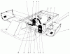 Toro 30560 - 52" Rear Discharge Mower, 1984 (4000001-4999999) Pièces détachées CUTTING UNIT MODEL NO. 30560 #4
