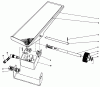 Toro 30555 (200) - 52" Side Discharge Mower, Groundsmaster 200 Series, 1984 (4000001-4999999) Pièces détachées TRACTION PEDAL ASSEMBLY