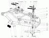 Toro 30562 (200) - 62" Side Discharge Mower, Groundsmaster 200 Series, 1985 (5000001-5999999) Listas de piezas de repuesto y dibujos CUTTING UNIT MODEL NO. 30560 #1