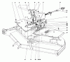 Toro 30555 (200) - 52" Side Discharge Mower, Groundsmaster 200 Series, 1985 (5000001-5999999) Pièces détachées CUTTING UNIT MODEL NO. 30560 #3