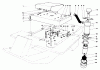 Toro 30555 (200) - 52" Side Discharge Mower, Groundsmaster 200 Series, 1985 (5000001-5999999) Listas de piezas de repuesto y dibujos SEAT MOUNT AND AIR CLEANER ASSEMBLY