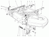 Toro 30555 (200) - 52" Side Discharge Mower, Groundsmaster 200 Series, 1986 (6000001-6999999) Listas de piezas de repuesto y dibujos CUTTING UNIT MODEL NO. 30555 #3
