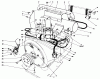 Toro 30562 (200) - 62" Side Discharge Mower, Groundsmaster 200 Series, 1986 (6000001-6999999) Listas de piezas de repuesto y dibujos ENGINE ASSEMBLY
