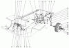 Toro 30562 (200) - 62" Side Discharge Mower, Groundsmaster 200 Series, 1986 (6000001-6999999) Pièces détachées REAR AXLE ASSEMBLY