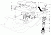 Toro 30562 (200) - 62" Side Discharge Mower, Groundsmaster 200 Series, 1986 (6000001-6999999) Listas de piezas de repuesto y dibujos SEAT MOUNT AND AIR CLEANER ASSEMBLY