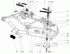 Toro 30575 - 72" Side Discharge Mower, 1987 (700001-799999) Spareparts CUTTING UNIT MODEL NO. 30568 #1