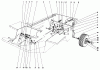 Toro 30575 - 72" Side Discharge Mower, 1987 (700001-799999) Pièces détachées REAR AXLE ASSEMBLY