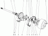 Toro 30555 (200) - 52" Side Discharge Mower, Groundsmaster 200 Series, 1988 (8000001-8999999) Listas de piezas de repuesto y dibujos BRAKE ASSEMBLY