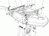 Toro 30575 - 72" Side Discharge Mower, 1988 (800001-899999) Listas de piezas de repuesto y dibujos CUTTING UNIT MODEL NO. 30555 #2