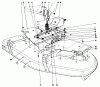 Toro 30555 (200) - 52" Side Discharge Mower, Groundsmaster 200 Series, 1988 (8000001-8999999) Listas de piezas de repuesto y dibujos CUTTING UNIT MODEL NO. 30555 #3