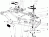 Toro 30575 - 72" Side Discharge Mower, 1988 (800001-899999) Listas de piezas de repuesto y dibujos CUTTING UNIT MODEL NO. 30568 #1