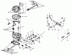 Toro 30575 - 72" Side Discharge Mower, 1988 (800001-899999) Listas de piezas de repuesto y dibujos ENGINE, ONAN MODEL NO. B48G-GA020 TYPE NO. 4348G CARBURETOR AND GOVERNOR CONTROL-VARIABLE SPEED (SIDE PULL)