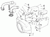 Toro 30555 (200) - 52" Side Discharge Mower, Groundsmaster 200 Series, 1988 (8000001-8999999) Listas de piezas de repuesto y dibujos ENGINE, ONAN MODEL NO. B48G-GA020 TYPE NO. 4348G ENGINE AIR HOUSING
