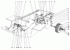 Toro 30575 - 72" Side Discharge Mower, 1988 (800001-899999) Pièces détachées REAR AXLE ASSEMBLY