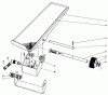 Toro 30555 (200) - 52" Side Discharge Mower, Groundsmaster 200 Series, 1988 (8000001-8999999) Pièces détachées TRACTION PEDAL ASSEMBLY