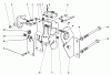 Toro 30575 - 72" Side Discharge Mower, 1988 (800001-899999) Listas de piezas de repuesto y dibujos TRANSMISSION INTERLOCK ASSEMBLY
