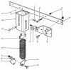 Toro 30555 (200) - 52" Side Discharge Mower, Groundsmaster 200 Series, 1989 (SN 90001-99999) Ersatzteile 52" COUNTER BALANCE KIT MODEL NO. 30712