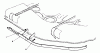 Toro 30555 (200) - 52" Side Discharge Mower, Groundsmaster 200 Series, 1990 (SN 00001-09999) Listas de piezas de repuesto y dibujos BAFFLE KIT MODEL NO. 68-7210 (FOR CUTTING UNIT MODEL 30555)